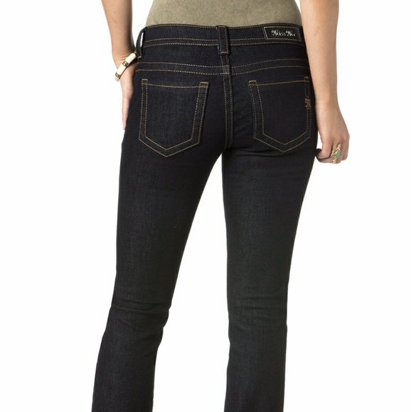 FIRM. MISS ME NOCTURNE MID-RISE BOOTCUT JEANS - Picture 2 of 8